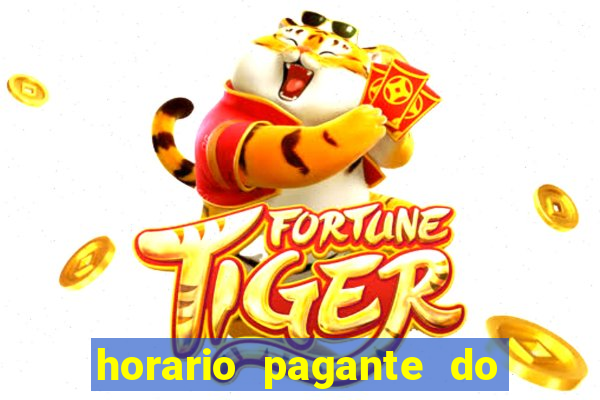 horario pagante do coelho fortune